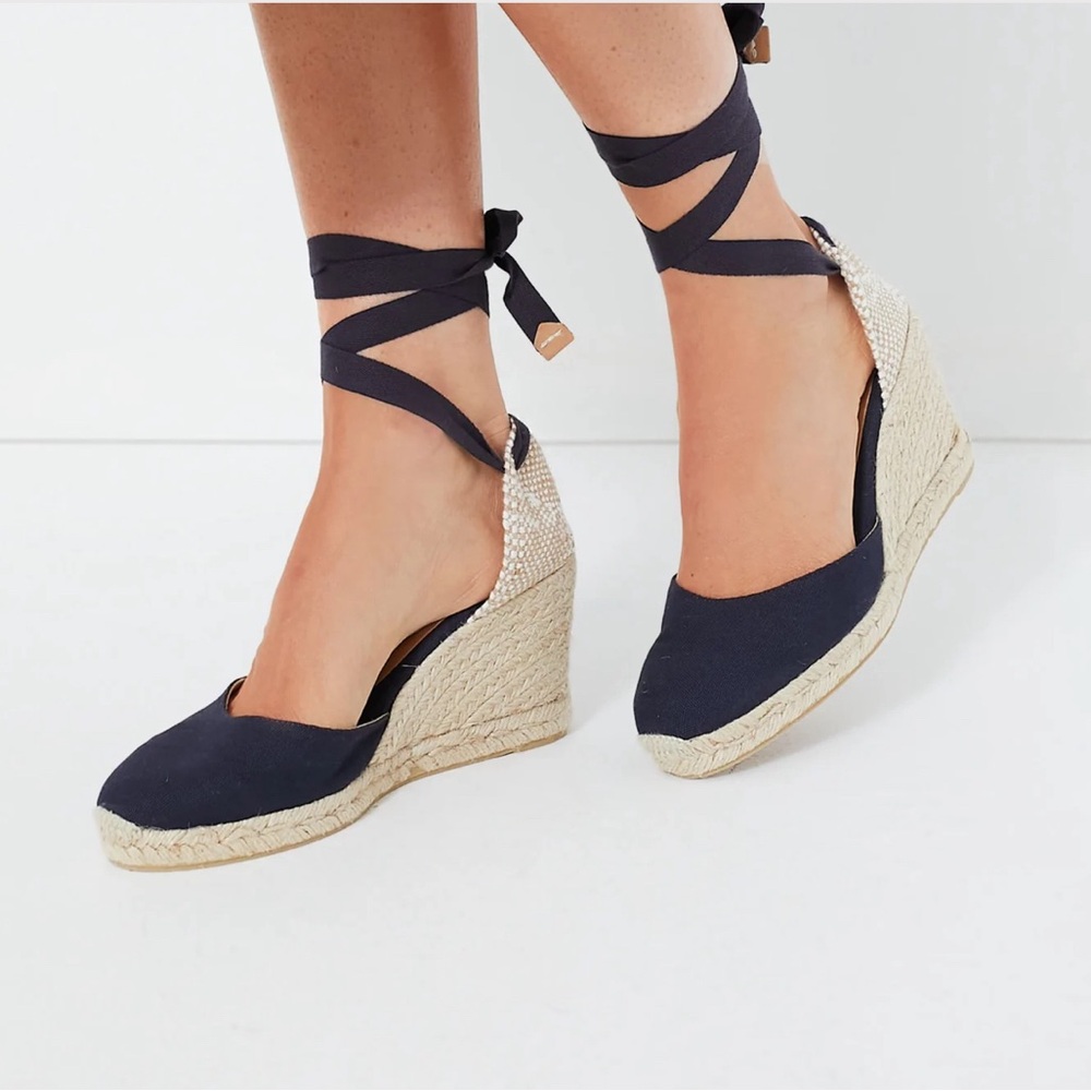 Castaner Navy Carina Espadrilles size 40
